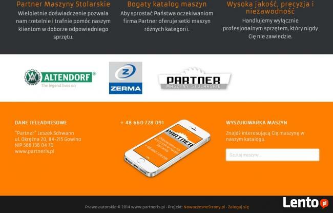 Projektowanie stron internetowych dla firm cms Warszawa