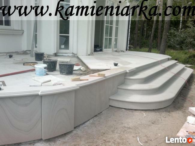 ogrodzenia z kamienia, elewacja z piaskowca,kamieniarstwo