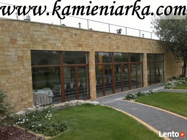 ogrodzenia z kamienia, elewacja z piaskowca,kamieniarstwo