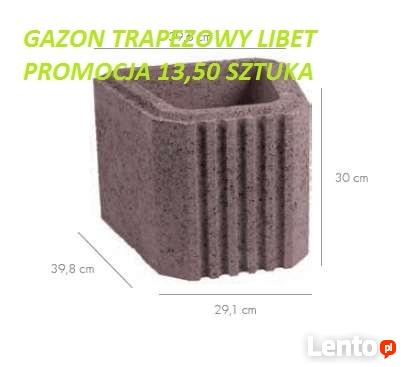 Gazon doniczka murek Kostka brukowa ogrodzenia Pustaki płot