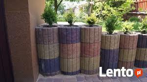 Gazon doniczka murek Kostka brukowa ogrodzenia Pustaki płot