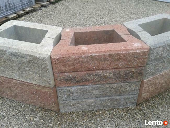 Gazon doniczka murek Kostka brukowa ogrodzenia Pustaki płot