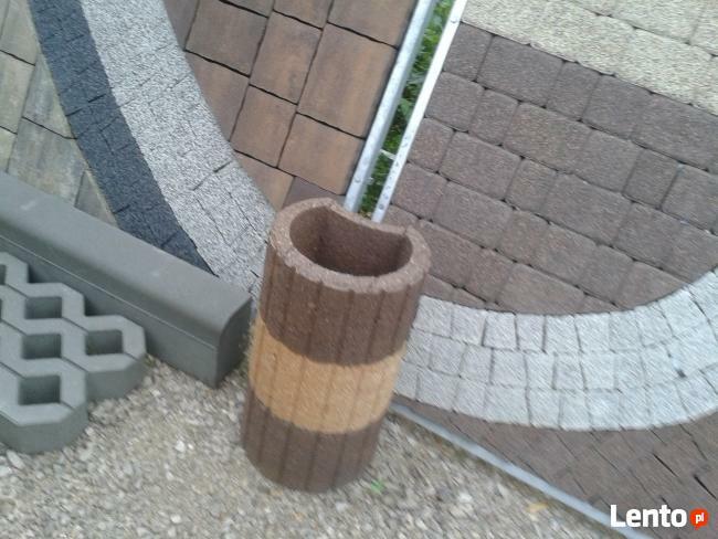 Gazon doniczka murek Kostka brukowa ogrodzenia Pustaki płot