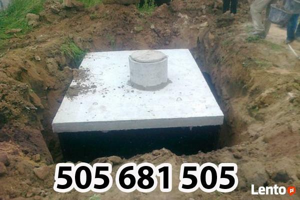 Szamba betonowe Transport i montaż szczelne szambo