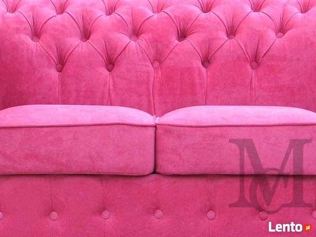 Sofa Classic Chesterfield 2-osobowa plusz PROMOCJA !