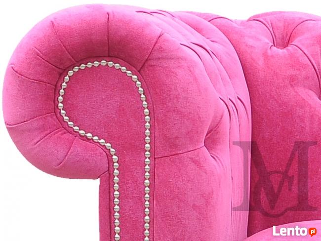 Sofa Classic Chesterfield 2-osobowa plusz PROMOCJA !