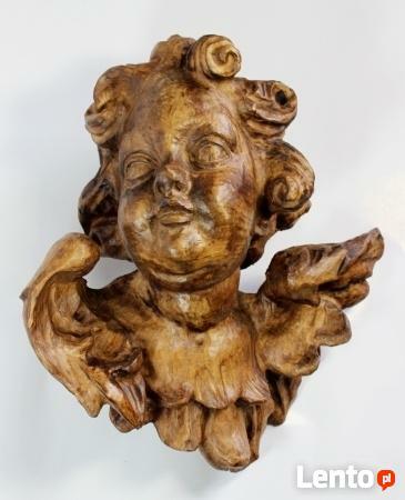 RZEŹBA ANIOŁ PUTTO DUŻE