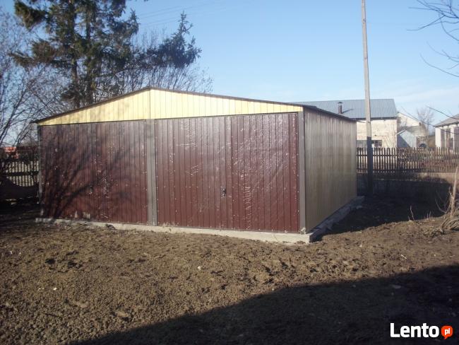 Garaż Blaszany 6x6 Dwuspadowy PRODUCENT PROFIL