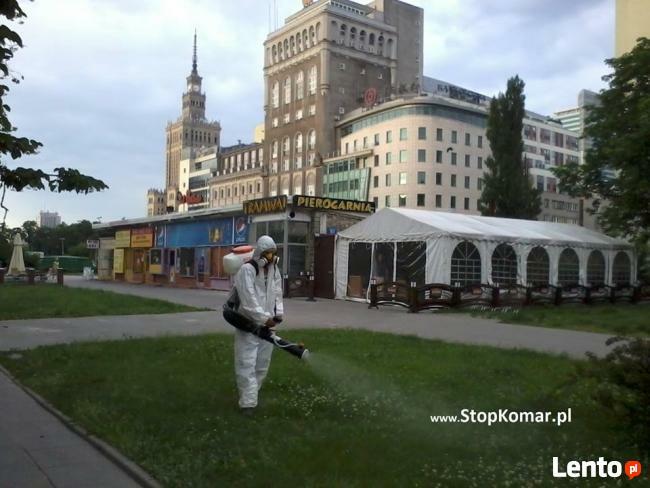 Skuteczne zwalczanie komarów poprzez oprysk terenu