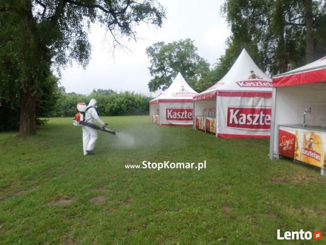 Skuteczne zwalczanie komarów poprzez oprysk terenu