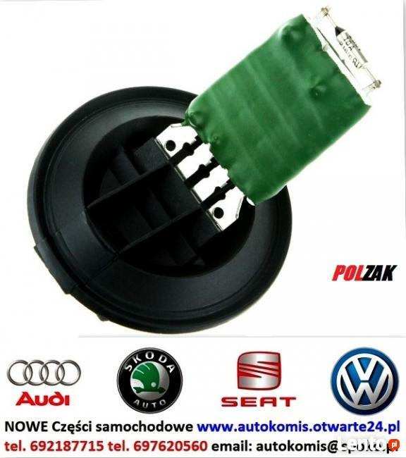 Opornik rezystor wentylatora dmuchawy SKODA FABIA ROOMSTER