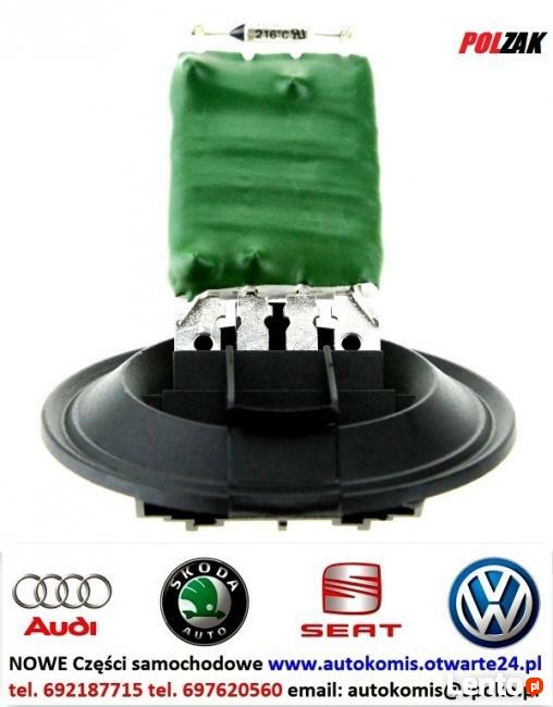 Opornik rezystor wentylatora dmuchawy SKODA FABIA ROOMSTER