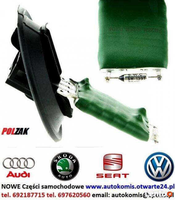 Opornik rezystor wentylatora dmuchawy SKODA FABIA ROOMSTER