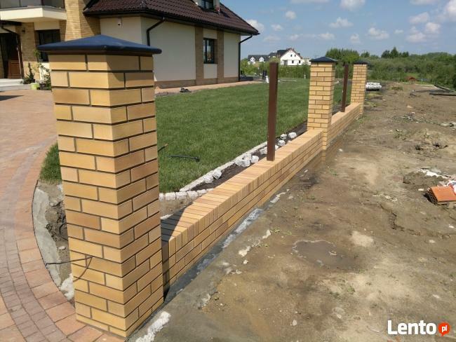 OGRODZENIA Z KLINKIERU
