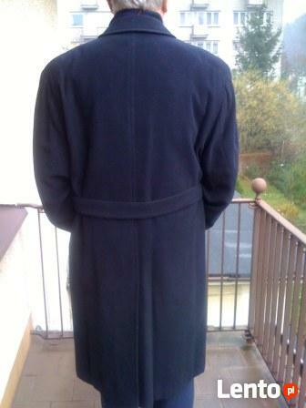 Płaszcz-jesionka, dyplomatka, stan idealny