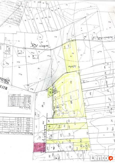 7 działek siedliskowo - inwestycyjnych o ogól. pow. 19,19 ha