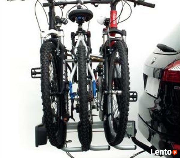 Bagaznik platforma na hak na 4 rowery Siena 4R odchylana
