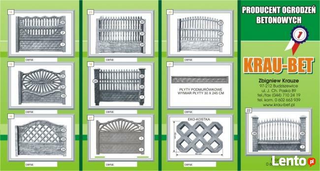 OGRODZENIE BETONOWE