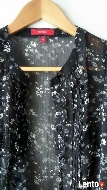 prześwitująca bluzeczka MONTEGO 36 nowa bez metek!