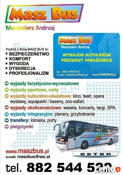 Autobusy i Autokary, Busy: Wynajem, Przewozy Pasażerski