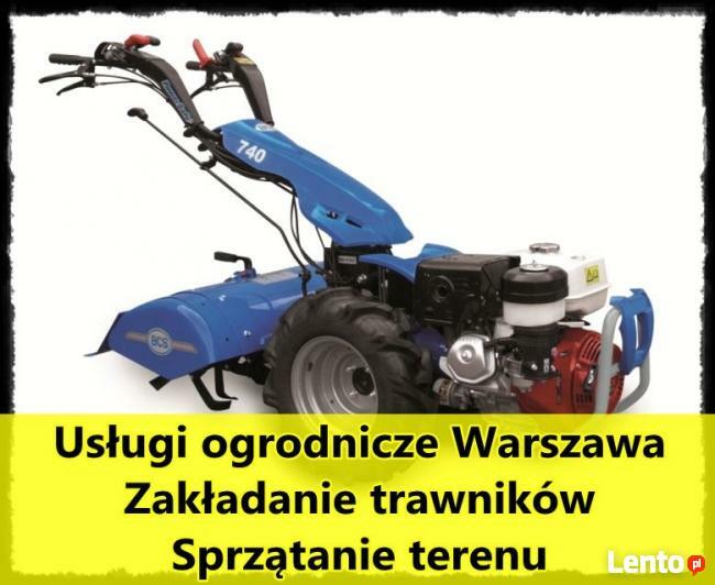 Usługi ogrodnicze Warszawa, Zakładanie trawników