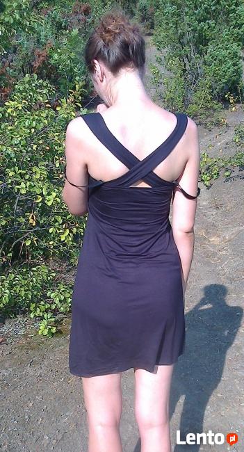 Czarna sukienka Top Secret