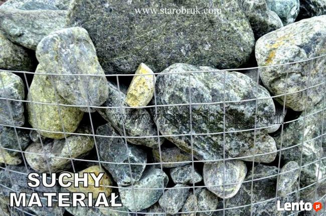 Otoczak zielony do ogrodu kruszywa kamień ozdobny naturalny