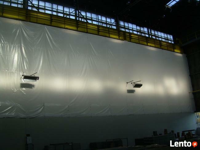 Kotara przegroda zasłona, przepierzenie z plandeki, Warszawa