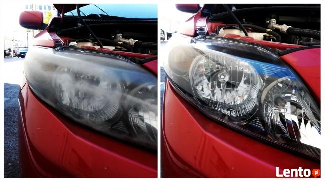 Siedlce Skórzec Kotuń polerowanie reflektorów lamp kloszy