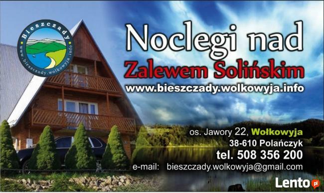 Dom nad jeziorem Solińskim - urlop - Bieszczady - gm. Solina