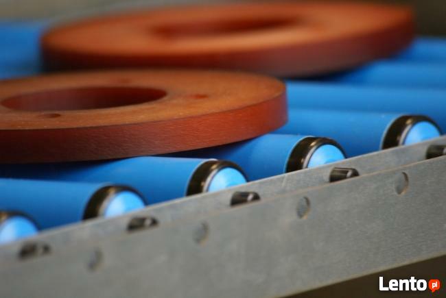 Rolki z PCV 40x2,3/420 - transport paczek, skrzynek, pudeł