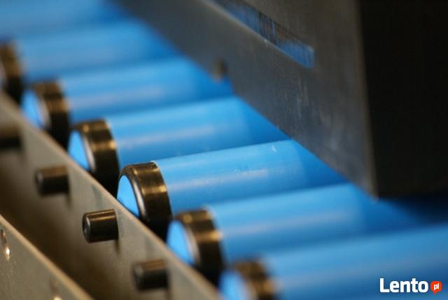 Rolki z PCV 40x2,3/420 - transport paczek, skrzynek, pudeł