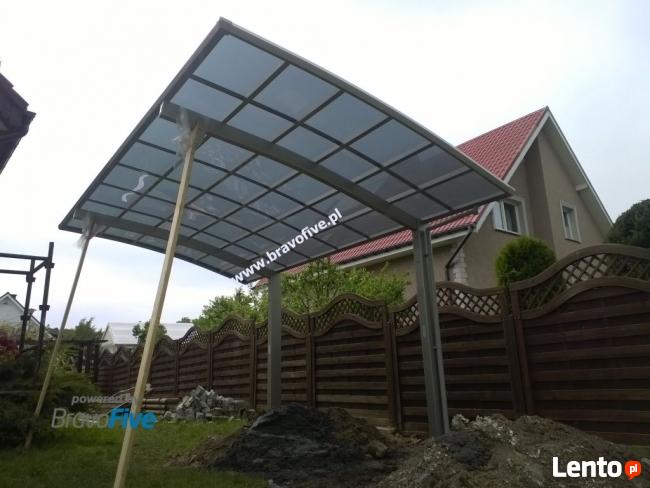 Wiata garażowa Aluminiowa VELA PORT 5x2,7m,Carport, Wiata