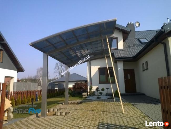 Wiata garażowa Aluminiowa VELA PORT 5x2,7m,Carport, Wiata