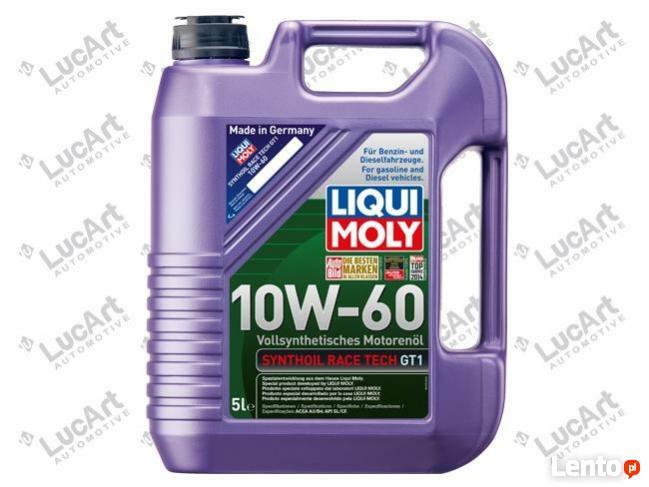 LIQUI MOLY SYNTHOIL RACE TECH GT1 10W-60 5L 8909 KATOWICE