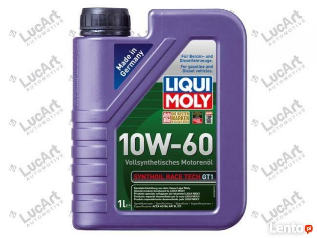 LIQUI MOLY SYNTHOIL RACE TECH GT1 10W-60 5L 8909 KATOWICE