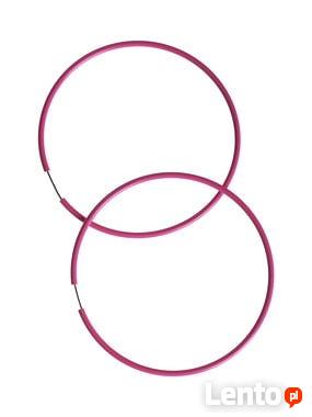 Duże kolczyki koła