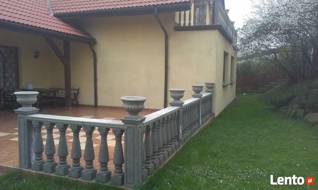 Tralki betonowe, balustrady z tralek, tralki