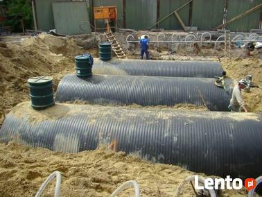 Zbiorniki plastikowe na deszczówkę, ścieki Jelenia Góra