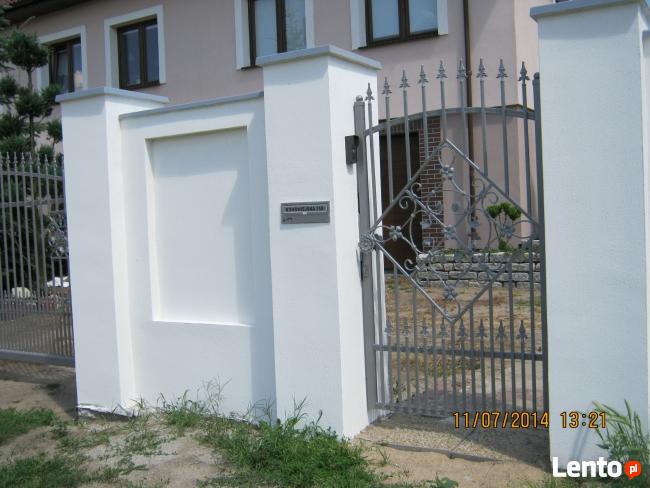 wykonam ogrodzenie metalowe, murowane, bramy przesuwne, balust