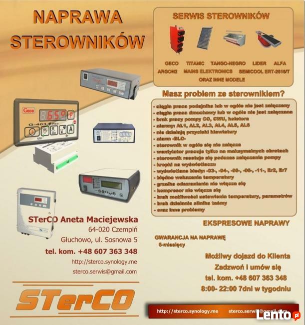 Naprawa sterowników do kotłów, układów solarnych