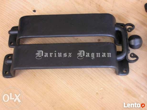 Skoble, zamknięcia, zasuwy - rękodzieło, usługi kowalskie