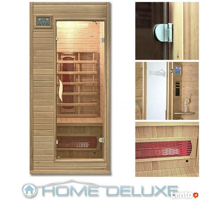 HOME DELUXE Sauna Redsun S Infrared 90/90/190 cm