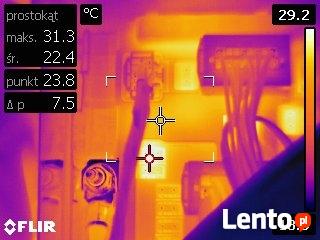 Pomiary termowizyjne maszyn i urządzeń