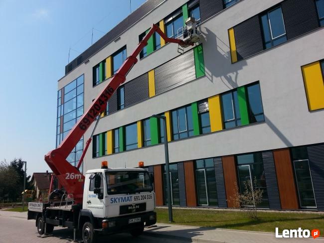 Podnośnik koszowy 20m/26/30m. Wynajem- Wrocław