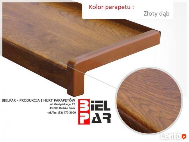 Parapety zewnętrzne ALUMINIOWE - RÓŻNE
