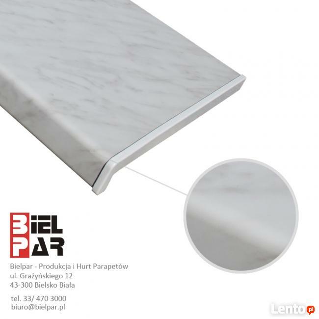 Parapety wewnętrzne PCV Białe BIELSKO-BIAŁA