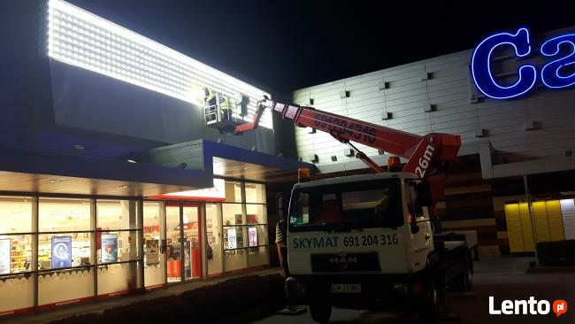 Podnośnik koszowy 20m/26/30m. Wynajem- Wrocław