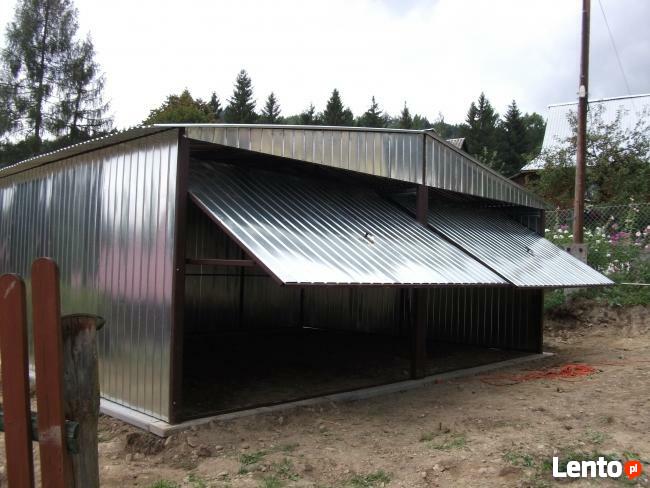 hale wiat garaże blaszane