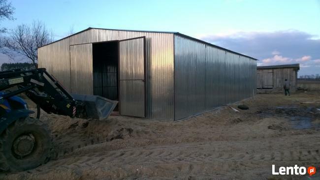 garaże blaszane wiaty hale